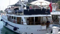 CALYPSO OF MALAHIDE -  Stern to in port